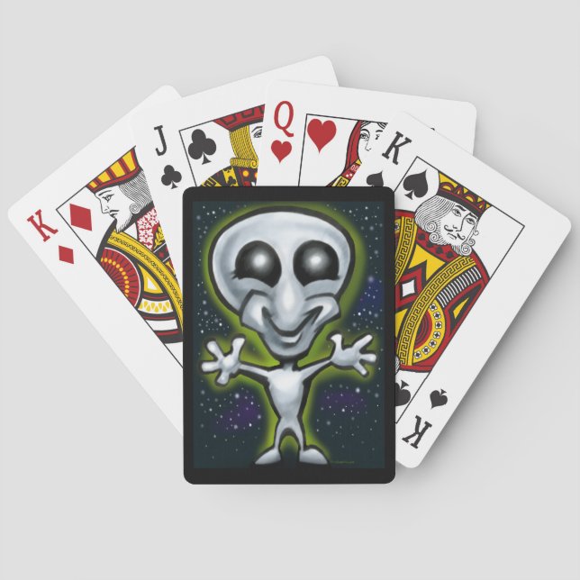 Jeu De Cartes Alien (dos)