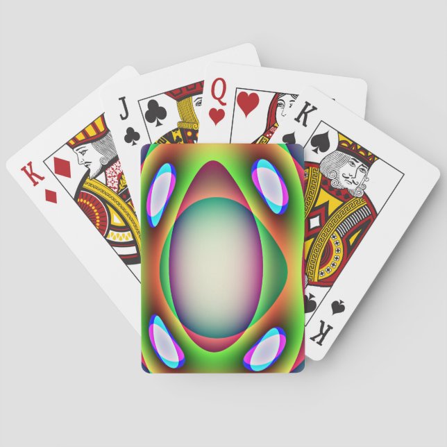 Jeu De Cartes Alien vaisseau spatial Jouer des cartes (dos)