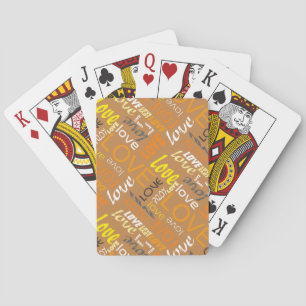 Jeu De Cartes Alive Orange Gallery Love Words Art