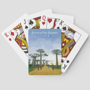 Jeu De Cartes Allée des Baobabs, Madagascar - Paysage