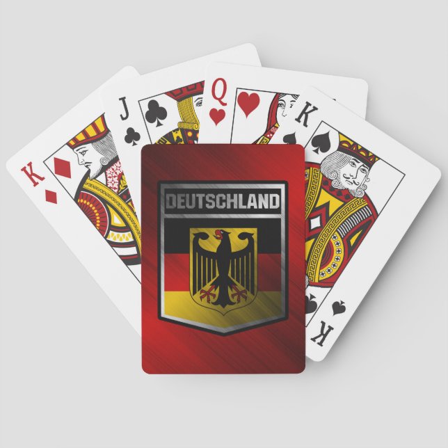 Jeu De Cartes Allemagne (dos)