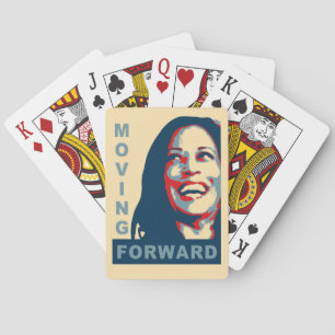 JEU DE CARTES ALLER DE L'AVANT KAMALA HARRIS 2024