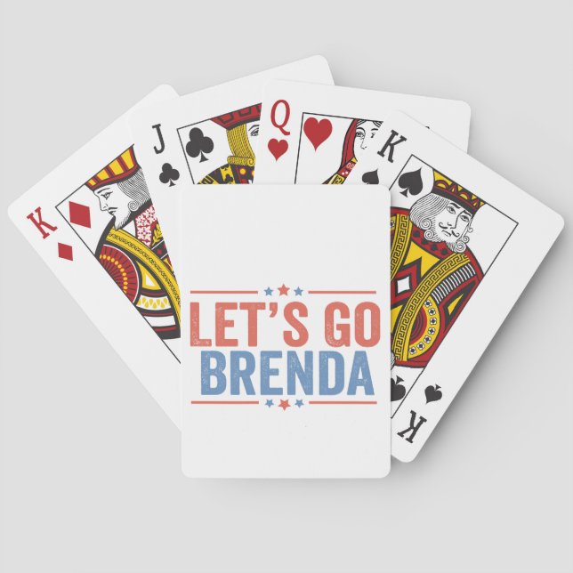 Jeu De Cartes Allons à Brenda Kamala Election 2024 (dos)