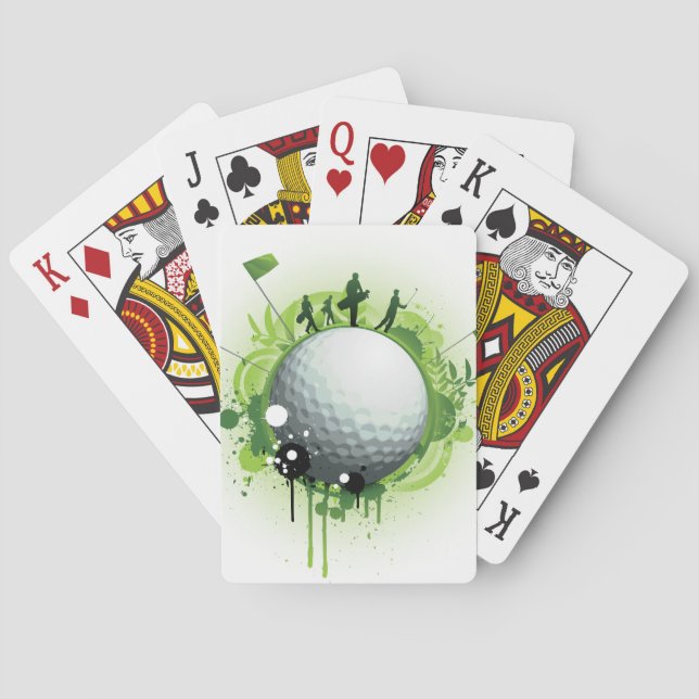 Jeu De Cartes Allons faire un golf (dos)