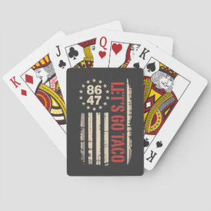 Jeu De Cartes Allons-y TACO Trump toujours poulets dehors