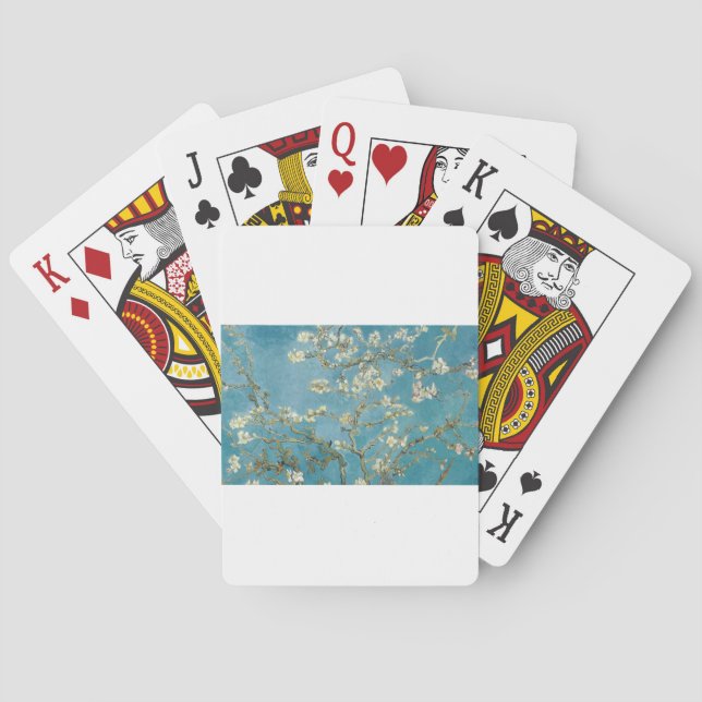 Jeu De Cartes Almond Blossom by Vincent van Gogh (dos)