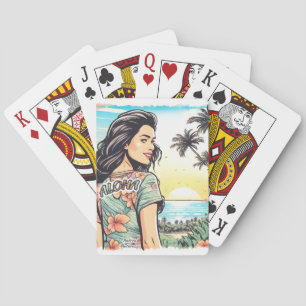 Jeu De Cartes Aloha Girl