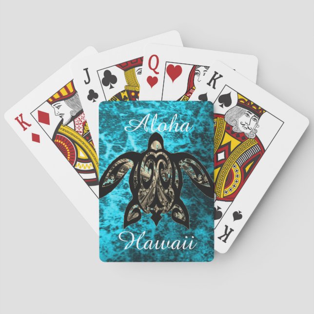 Jeu De Cartes Aloha Hawaii (dos)