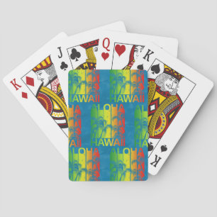 Jeu De Cartes Aloha Hawaii Été Rétro