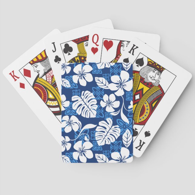 JEU DE CARTES ALOHA VENDREDI (BLEU) (dos)