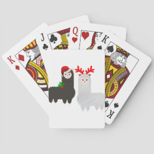 Jeu De Cartes alpacas de rennes de noël