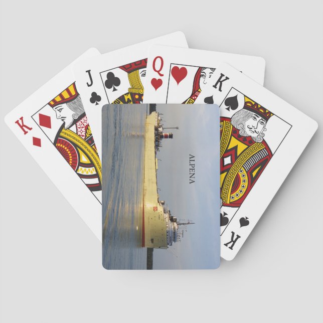 Jeu De Cartes Alpena jouer aux cartes (dos)