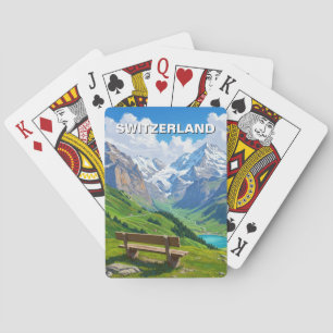 Jeu De Cartes Alpes suisses Suisse Voyage
