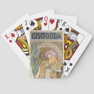 Jeu De Cartes Alphonse Mucha - Sarah Bernhard Peinture