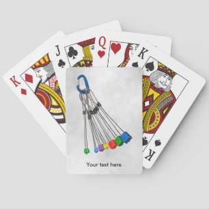 Jeu De Cartes Alpinistes De Roche Rack De Fils