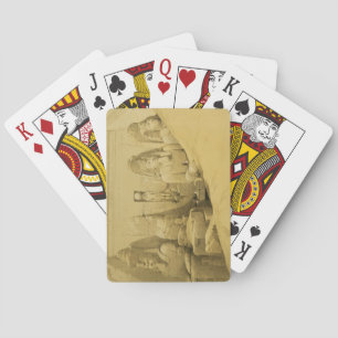 Jeu De Cartes Altitude avant du grand temple d'Aboo Simbel