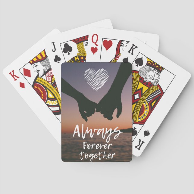 Jeu De Cartes Always Forever Together (dos)