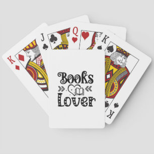 Jeu De Cartes Amateur de lecture de livres d'art