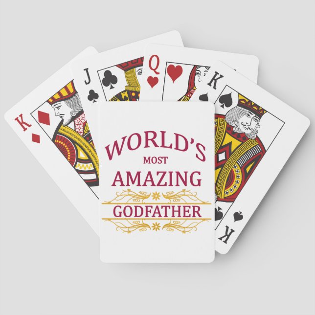 Jeu De Cartes Amazing Godfather (dos)