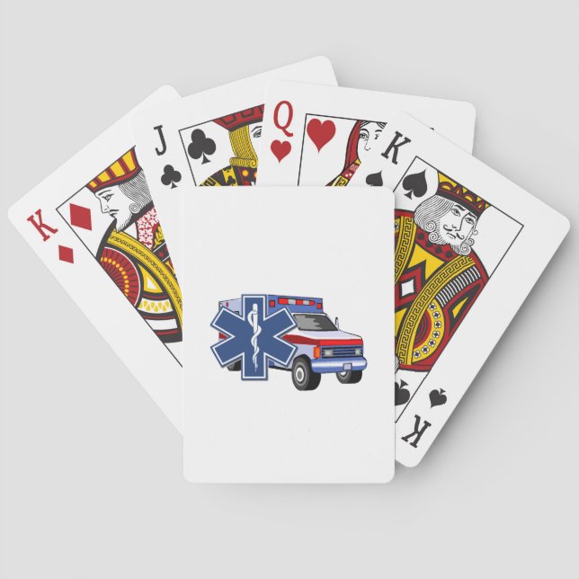 Jeu De Cartes Ambulance EMS (dos)