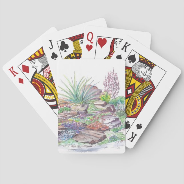 Jeu De Cartes Aménagement de jardin alpin (dos)