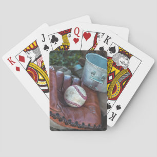 Jeu De Cartes Amer de baseball vintage Mit et de baseball Ball