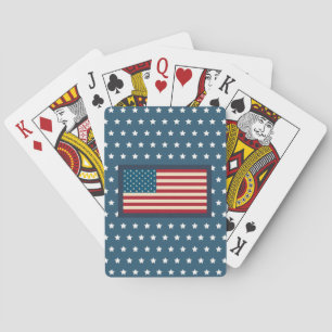 Jeu De Cartes American Flag Jouer des cartes cadeau