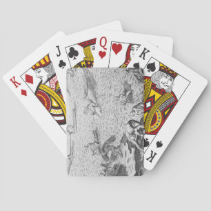 Jeu De Cartes American Indian method of whaling, from an account