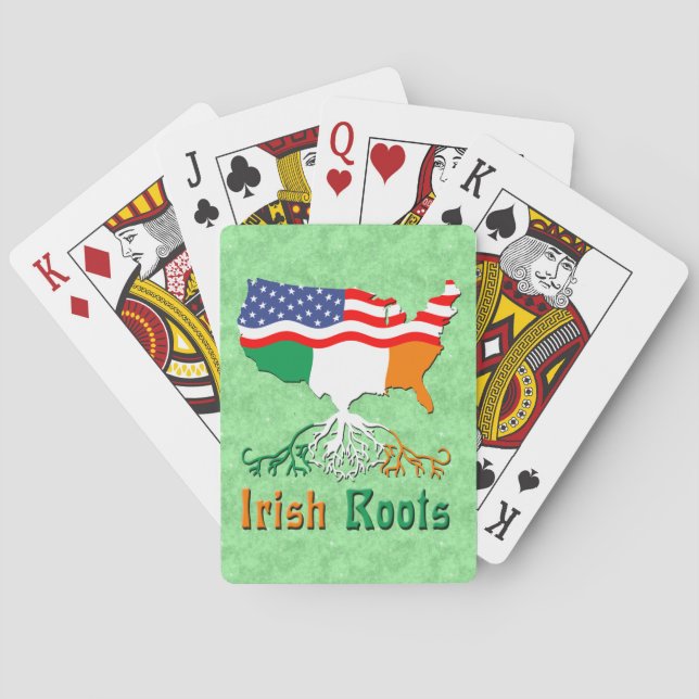 Jeu De Cartes American Irish Roots Jouer des cartes (dos)