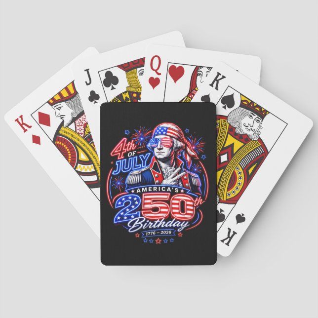 Jeu De Cartes Amérique 250 Deuce (dos)
