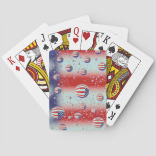 Jeu De Cartes Amérique du Nord, États-Unis, WA, Redmond, Drapeau