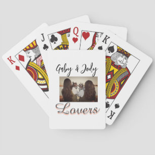 Jeu De Cartes Amis animaux meilleures amies ajoutez nom photo an