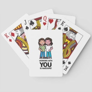 Jeu De Cartes Amis du travail - Deux femmes Classique