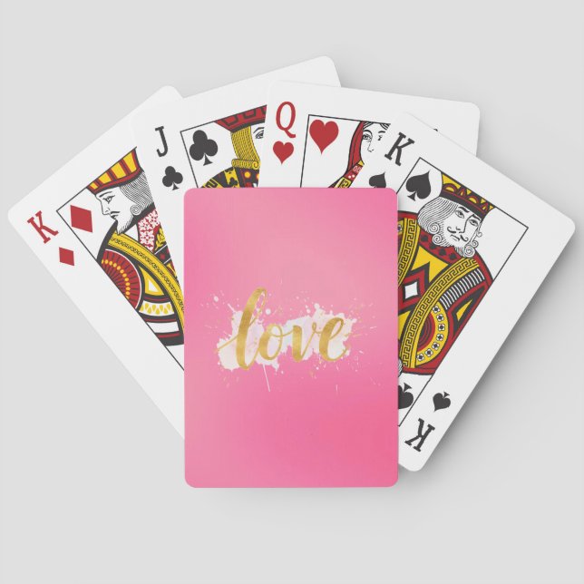 Jeu De Cartes Amour (dos)