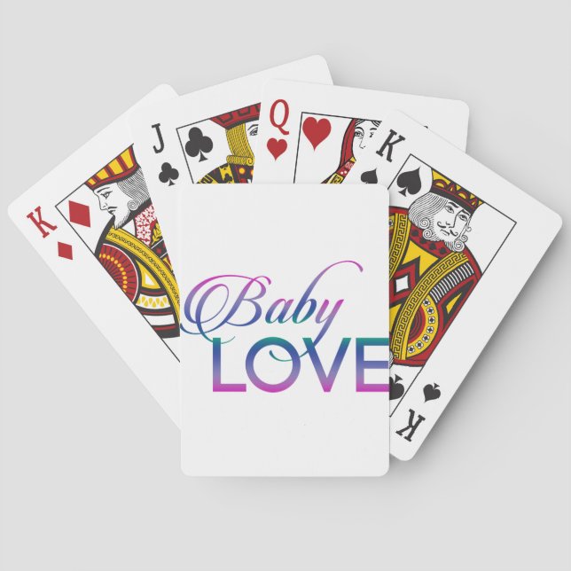 Jeu De Cartes Amour bébé (dos)