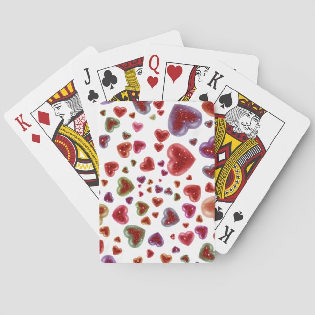 Jeu De Cartes Amour, coeur de gloire 2 (dos)