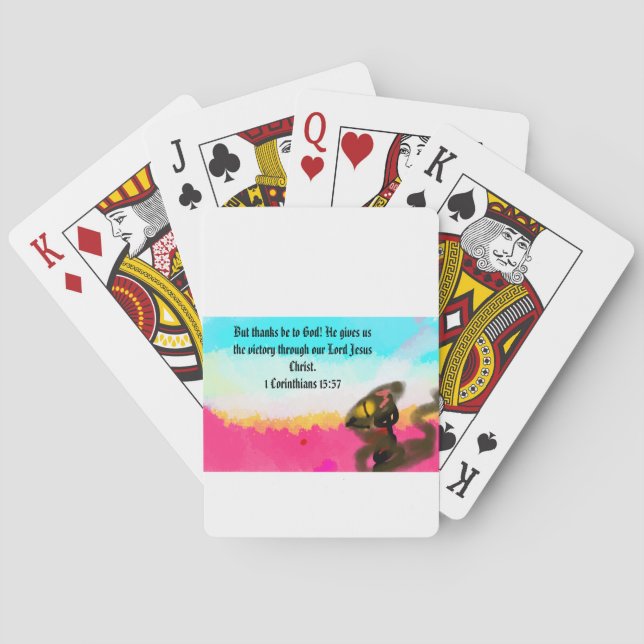Jeu De Cartes amour de jésus  (dos)