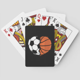 Jeu De Cartes Amour Sports Football Basketball Ball Amateur Vale