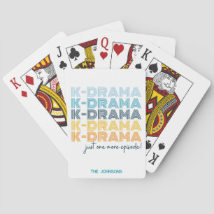 Jeu De Cartes Amoureux de théâtre coréen moderne K-drama Fan Per