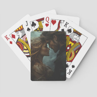 Jeu De Cartes Amoureux d'Imaginaires romantiques dans la tempête