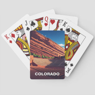 Jeu De Cartes Amphithéâtre Red Rocks Colorado