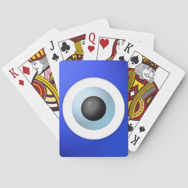 Jeu De Cartes Amulet to Ward off the Evil Eye (dos)