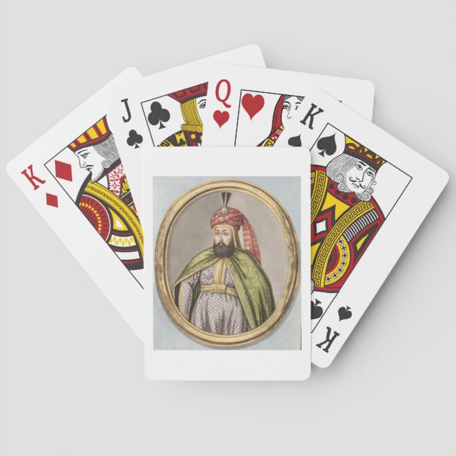 Jeu De Cartes Amurath (Murad) IV (1612-40) Sultan 1623-40, de (dos)