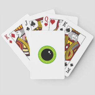 Jeu De Cartes Amusant Big Eyeball Vert