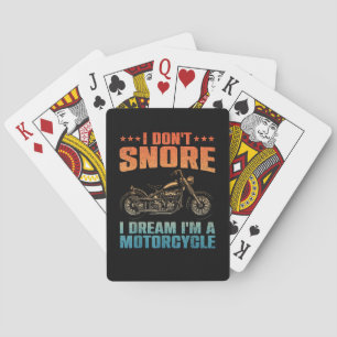 Jeu De Cartes Amusante Conception De Moto Pour Hommes Femmes Mot