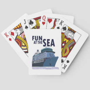 Jeu De Cartes Amusement Au Sea Cruise Ship