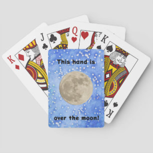 Jeu De Cartes Amusez-vous sur la lune et les étoiles jouer aux c