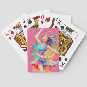 Jeu De Cartes Amusons-nous, la vie est des montagnes russes