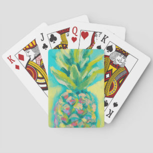 Jeu De Cartes Ananas tropical coloré