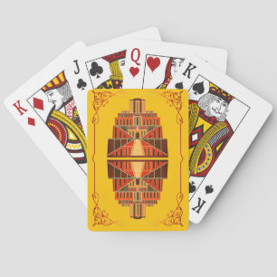 Jeu De Cartes Ancien Assyrien Ziggurat Jouer des cartes